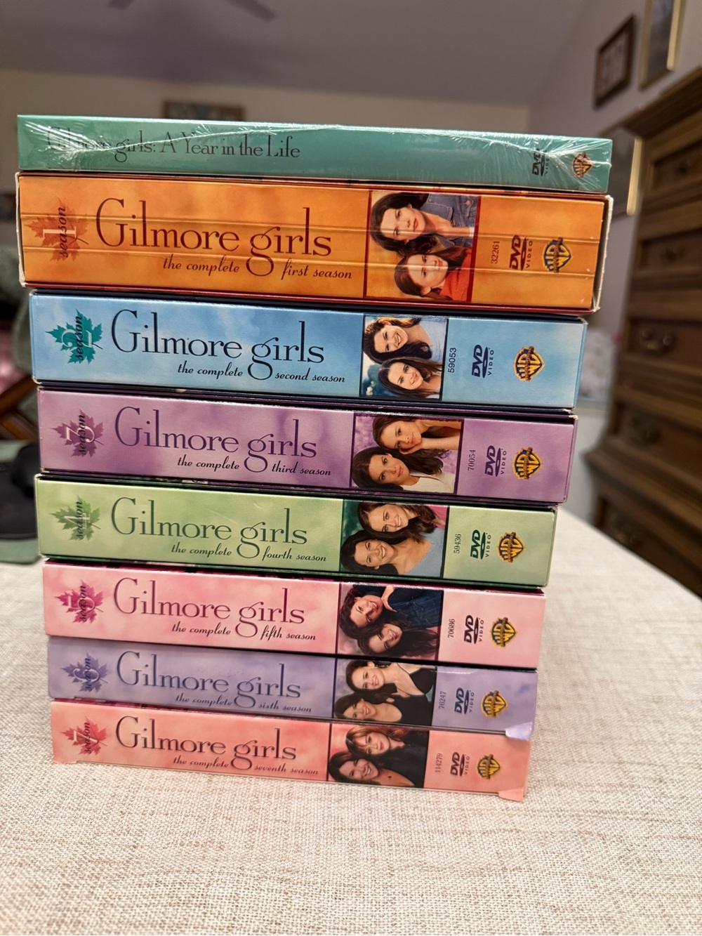 Gilmore Girls Complete Series Seasons 1-7 DVD Set + A Year in the Life